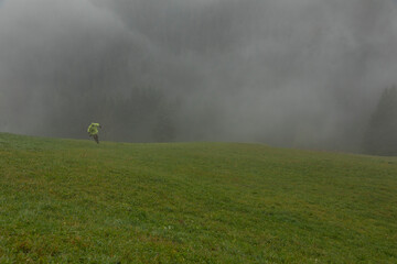 Autumn Season in the Italian Dolomites, Bolzano Italy
