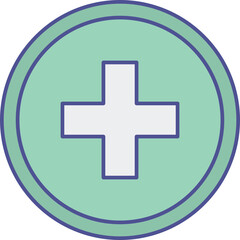 Add plus Isolated Vector icon which can easily modify or edit

