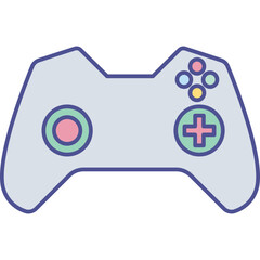 game Controller Isolated Vector icon which can easily modify or edit

