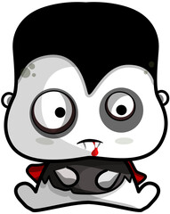Character baby  Halloween cartoon cute design 