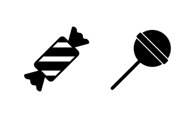 Candy icon vector. candy sign and symbol.