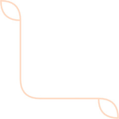 Aesthetic Border Corner Line