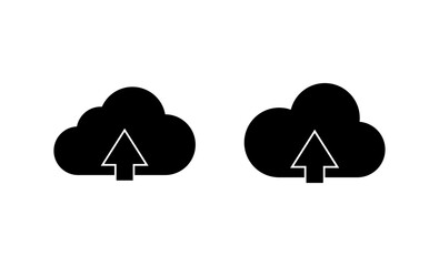 Cloud icon vector. cloud sign and symbol