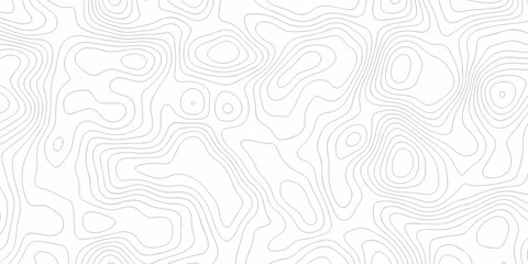 Fototapeta premium abstract Pattern with Topographic map and maunt map with river and sea background. Line topography map contour background, geographic grid. Abstract vector illustration.