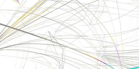 sphere network structure - abstract design connection design