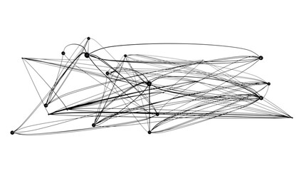  people network structure HR - Human resources management and recruitment