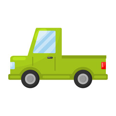 Classic pickup truck icon.