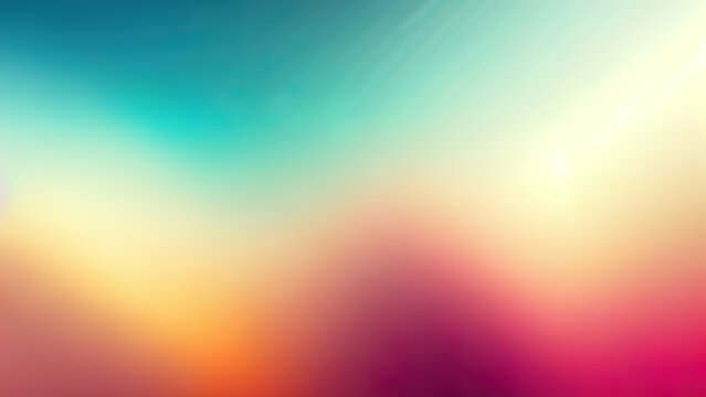 Soft minimal empty wallpaper. Pastel colored background. High ground wallpaper. Fun abstract happy shapes. Blurry gradient. High end 4k wallpaper.