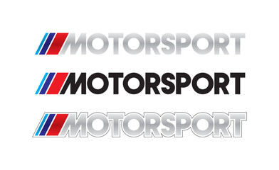 Motorsport Logo Vector Car Decal Sticker