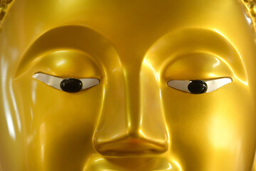 eyes of golden buddha