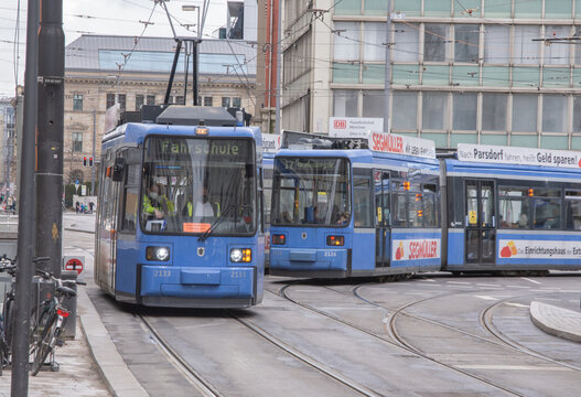 The Munich tramway &ndash; officially and in local parlance referred to as Tram or Trambahn