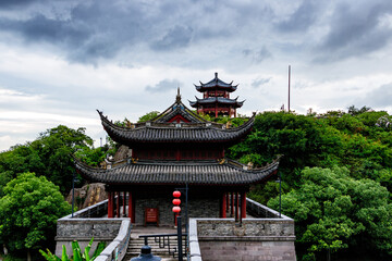 Fototapeta premium It is a Buddhist temple in Jiangnan, China.