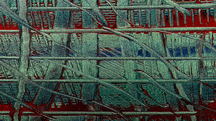 Obraz premium Carpet Abstract Texture. Computer Art. 3D rendering product