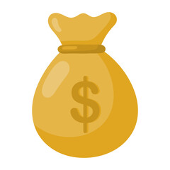 Money bag icon.