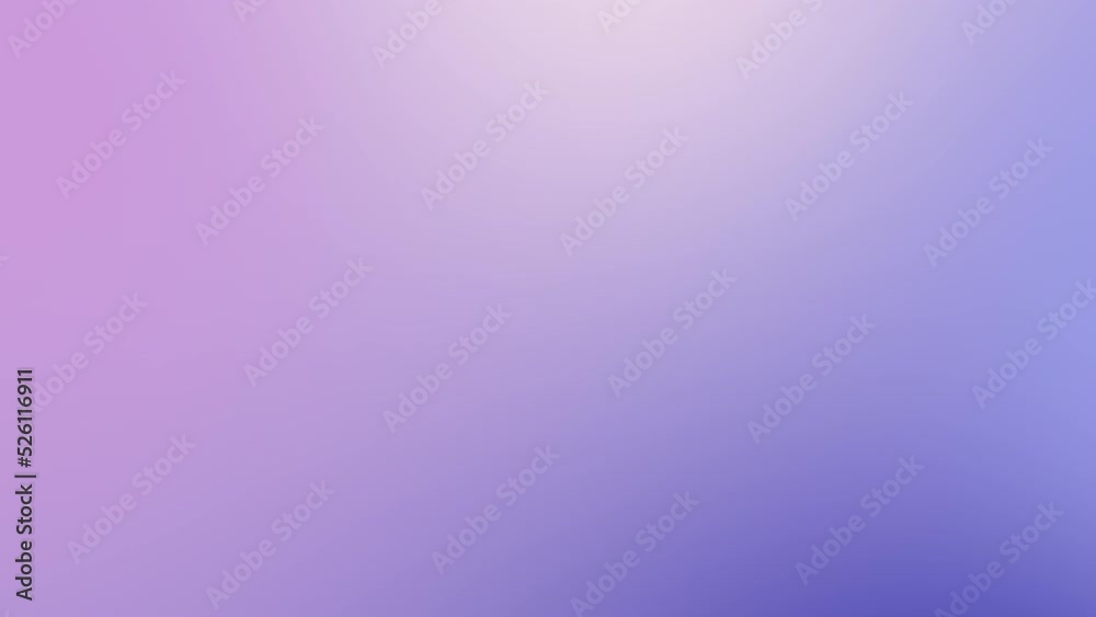 Poster Abstract colorful pastel gradient moving blurred loop background. The colors vary with position, producing smooth color transitions in purple pink teal blue.