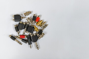 Group of Audio adapter for RCA converter, Display connector.