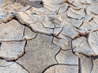 texture, background. voluminous texture. dried dirt on the road. a mixture of sand and water, frozen in the air and swollen from time to time
