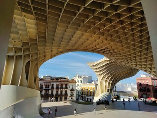 Fototapeta premium Setas de Sevilla, travel in Andalusia, Spain