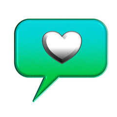 Buble chat with love