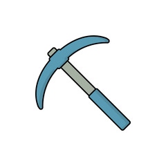 pickaxe icon vector illustration.