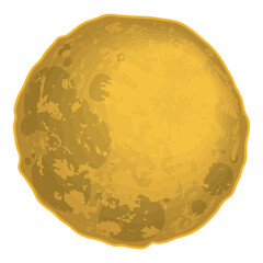 golden fullmoon night