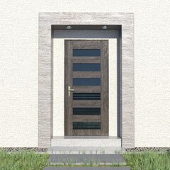Luxury House Entrance Door