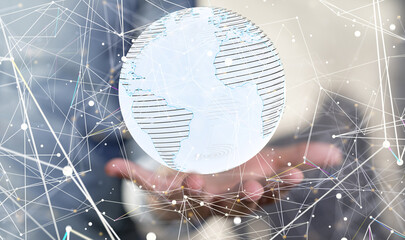 the 3d Global Network Of People.