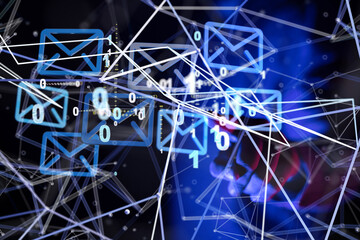 Mail Communication Connection message to mailing