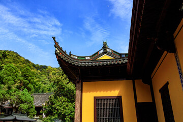 It is a Buddhist temple in Jiangnan area of China.