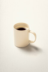 black americano and mug