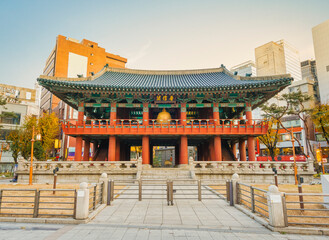 Fototapeta premium 서울시 종로구 보신각
