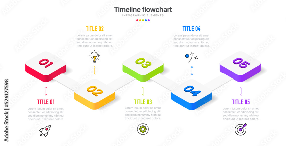 Poster timeline 3d infographic design with options or steps infographics for business concept. can be used 