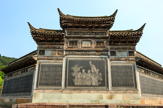 This is the memorial archway of Song Dynasty in China.