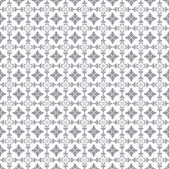 Floral vintage seamless mandala pattern geometric texture vector in illustration