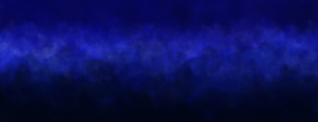 Aquarelle smeared dark blue abstract cosmic bright vintage dark watercolor illustration. abstract blue watercolor grunge background canvas. blue abstract watercolor background with sky smoke and cloud