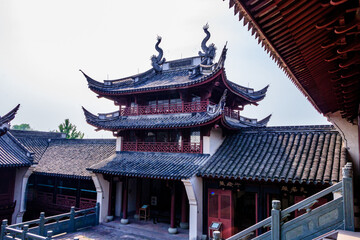 Obraz premium This is an ancient Chinese stage.