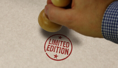 Limited Edition stamp and stamping