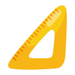 Ruler, Set Square icon.