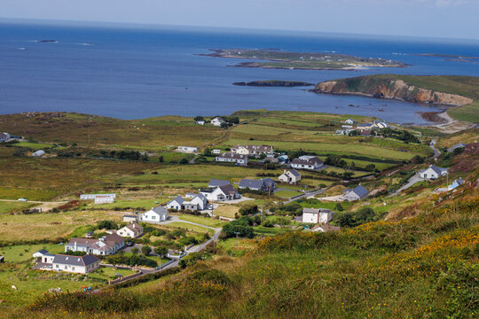 The Wild Atlantic Way from the Sky Road at Clifden, Ireland