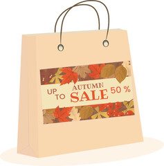 shopping package with autumn discounts
