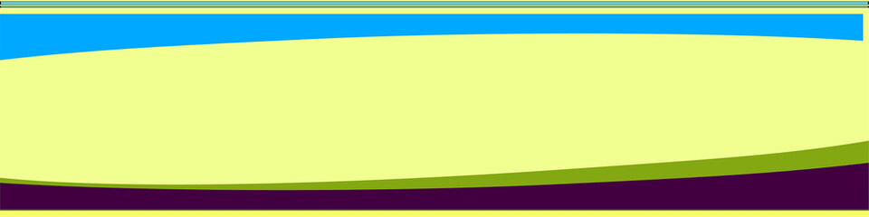 Trendy panoramic social template for backgrounds, web banner, posters and your creative design works