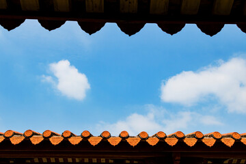 roof of the house