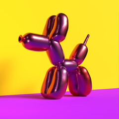 A dog balloon