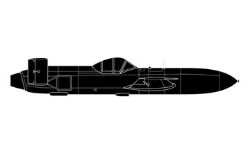 Avión cohete Kamikaze Yokosuka MXY-7 Okha