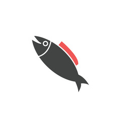 fish icons  symbol vector elements for infographic web