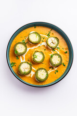 Shaam Savera is a spinach kofta curry where stuffing is made from paneer and the kofta made from spinach