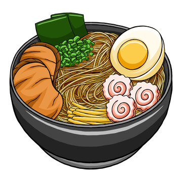 Ramen japanese food
