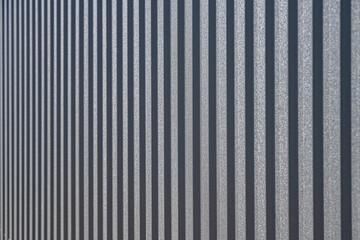 The texture of a professional sheet or corrugated metal sheet as an abstract background.