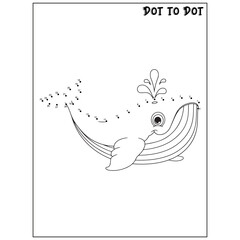 Whale connect the dots activities