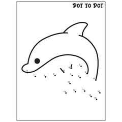 Dolphin connect the dots activities